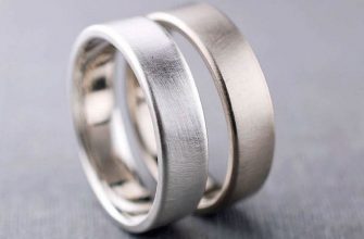 Weißgold und Silber
