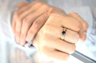 Noircissement du doigt dû à une bague en or